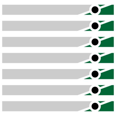 Düğme, daha fazla renk benzersiz stlye ile afiş. Spac için mesaj
