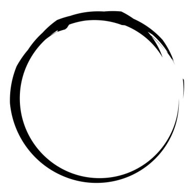 Dairesel grungy grunge daire çerçeve/sıçramak, sıçrama etkisi