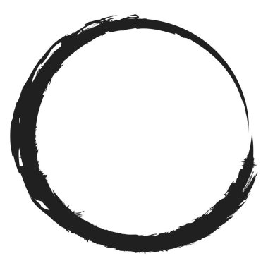 Dairesel grungy grunge daire çerçeve/sıçramak, sıçrama etkisi