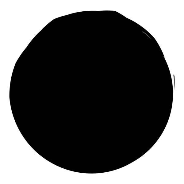 Cercle irrégulier / Grungy, tache, forme humide, tache, tache effec — Image vectorielle