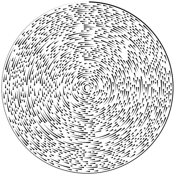 Paprskový paprsek, čáry paprsku. Kruhové schéma radiačních pruhů. Glea — Stockový vektor