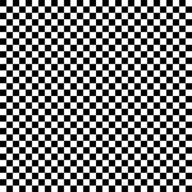 Damalı, karesiz desenli. Satranç kareleri tekrarlanabilir 