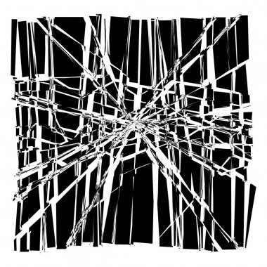 Facture, çatlak elementi. Parçalanmış, kırık yüzey dokusu. Grungy 