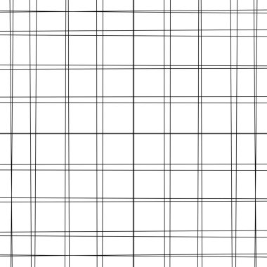Crosshatch, karışık düz çizgiler. Dinamik, rasgele çizgiler ızgarası, 