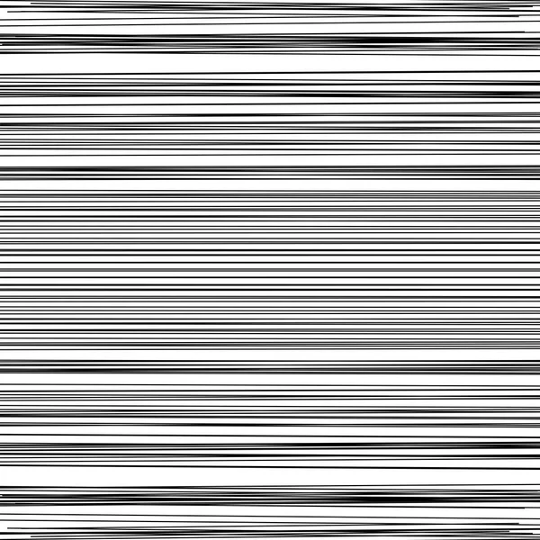 Líneas horizontales dinámicas, rayas. Patrón lineal aleatorio, lineal — Archivo Imágenes Vectoriales