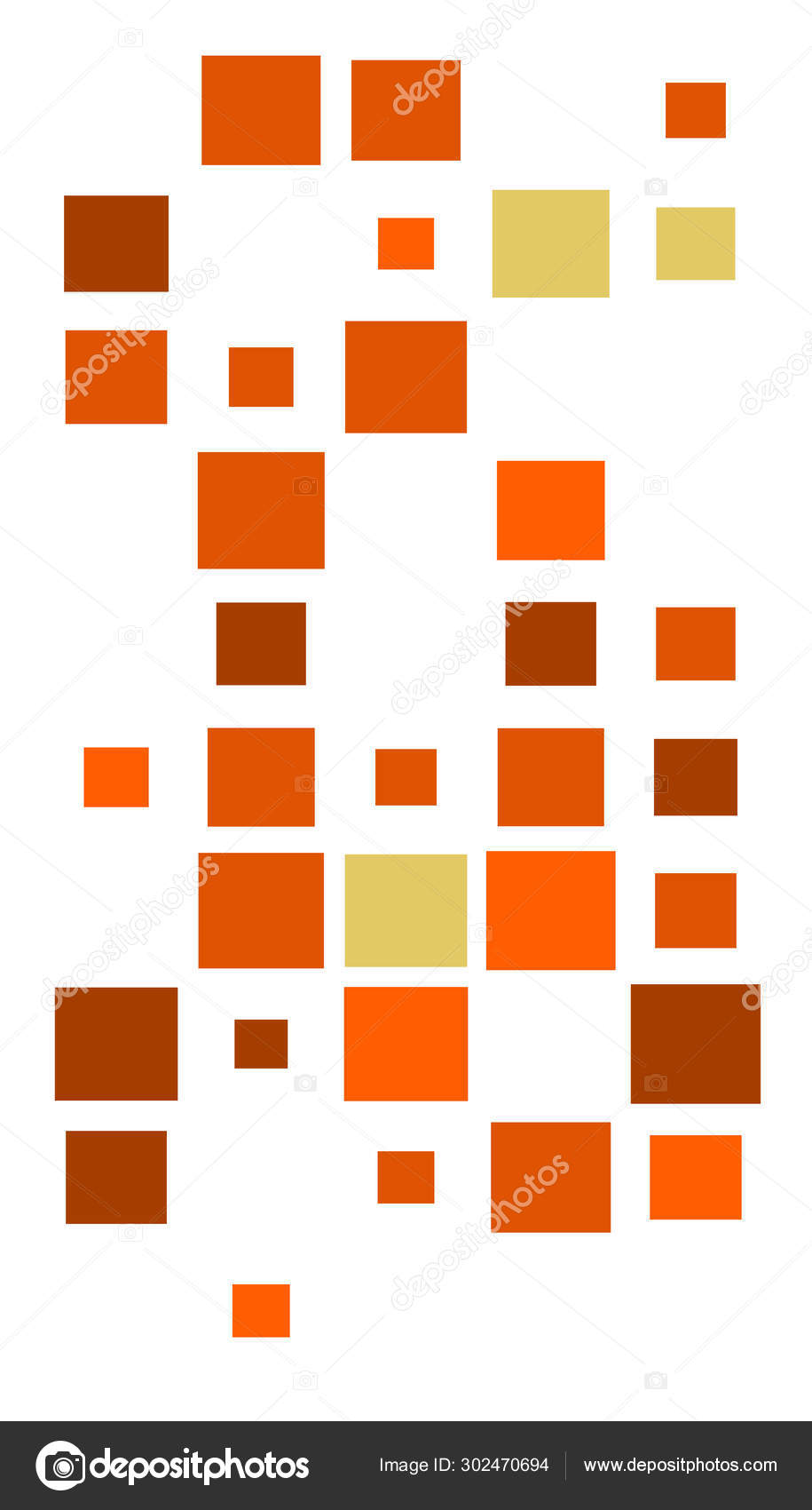 Random squares mosaic pattern. Pixelated, fragmentation halftone Stock ...