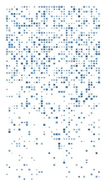 Rastgele kareler mozaik desen. Pikselli, parçalanma yarı ton