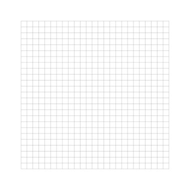 Grafik, taslak kağıt düzenli kare çizgiler ızgara, örgü desen. W