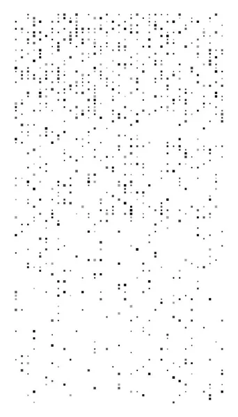 Slumpmässiga torg mosaikmönster. Pixelated, fragmentering halvton — Stock vektor