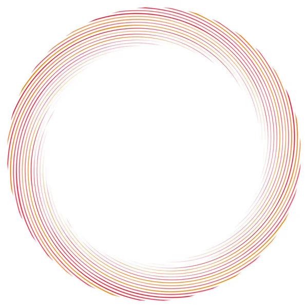 Giro detallado, elemento espiral. Whirlpool, efecto remolino. Cir. — Vector de stock