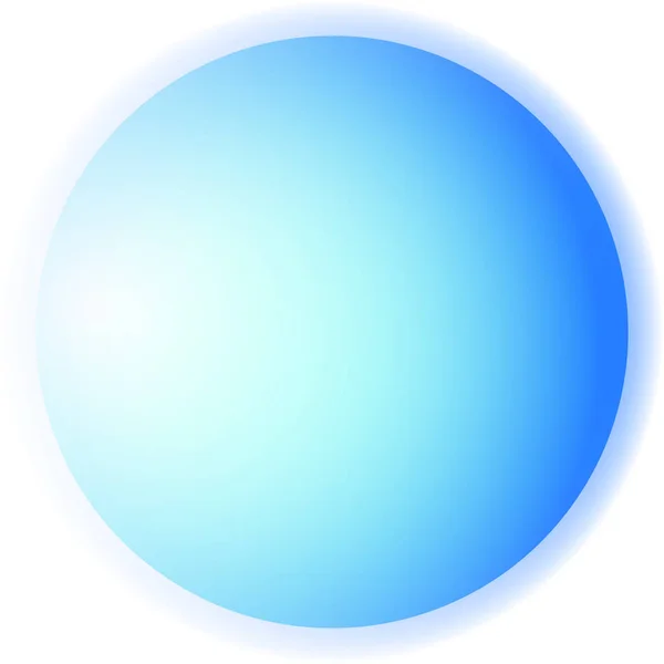 Bunte, glänzende Kugel, Kugel, Globus Abbildung. rund 2-farbig d — Stockvektor