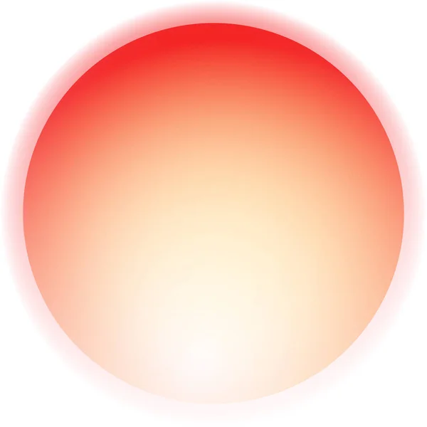 Kleurrijke, glanzende Orb, bol, Globe illustratie. Ronde 2-kleur d — Stockvector