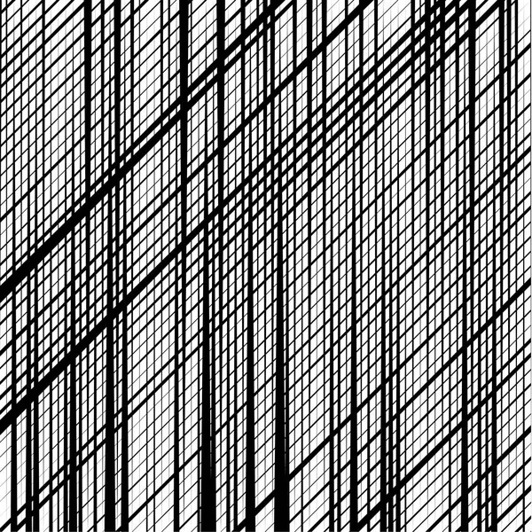 Croisement, diagonale, lignes obliques grille, maillage.Cellulaire, entrelacement bac — Image vectorielle