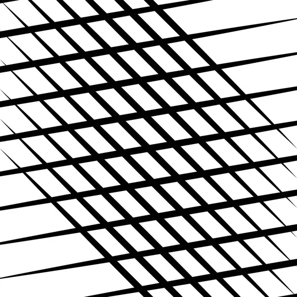 Scheeftrekken, diagonaal, schuin lijnenraster, mesh. Cellulaire, Interlace BAC — Stockvector