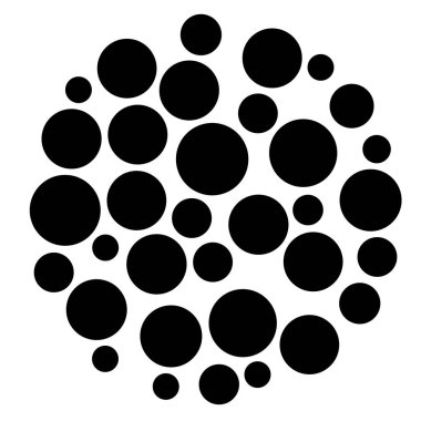 3d dairesel patlama. Konveks küre, küre, küre deforme. Şişirmek de