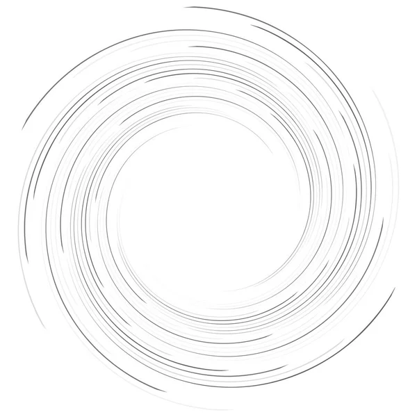 3D circulaire burst. Bolle bol, bol, Orb vervormen. Blazen de — Stockvector