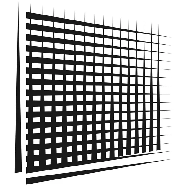 Grid, mesh pattern. Cellular, reticulated grate, lattice. Array — Stock Vector