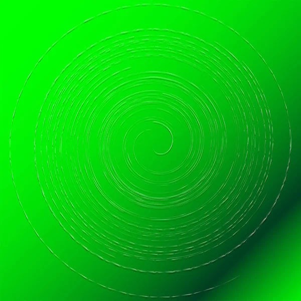Spirale abstraite, torsion. Tourbillon radial, tourbillon ondulé, lignes courbes el — Image vectorielle