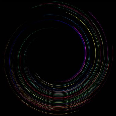 Ayrıntılı girdap, spiral eleman. Girdap, whirligig etkisi. Cır