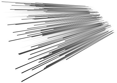 Perspektifte 3b çizgiler deseni. Eğik, eğimli çizgiler. Dimi