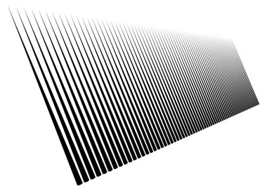 Perspektifte 3b çizgiler deseni. Eğik, eğimli çizgiler. Dimi