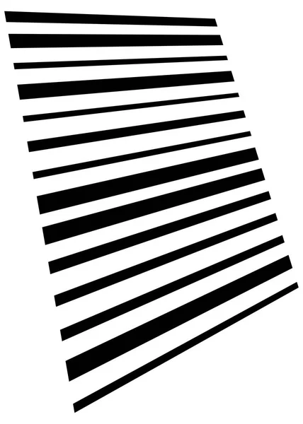 遠近法における 3D 線のパターン。斜めの斜めの縞模様。ディミ — ストックベクタ