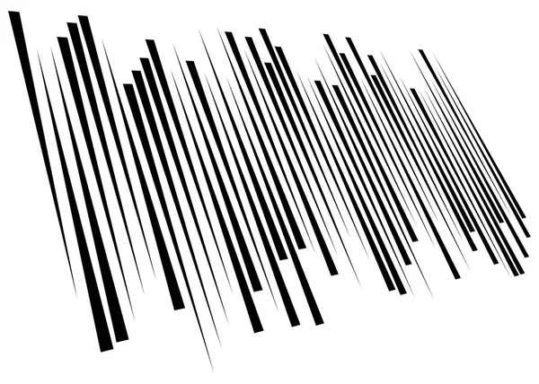 遠近法における 3D 線のパターン。斜めの斜めの縞模様。ディミ — ストックベクタ