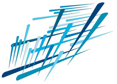 Izgara, dinamik çizgilerle örgü. Kesişen çizgiler. Düzensiz g