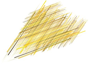 Izgara, dinamik çizgilerle örgü. Kesişen çizgiler. Düzensiz g