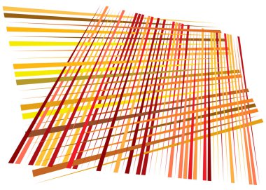 Izgara, dinamik çizgilerle örgü. Kesişen çizgiler. Düzensiz g