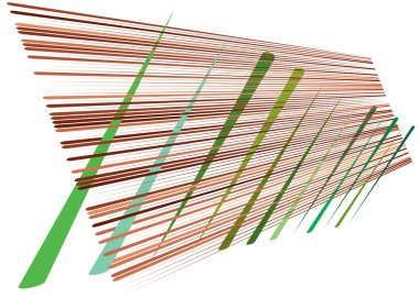 Izgara, dinamik çizgilerle örgü. Kesişen çizgiler. Düzensiz g