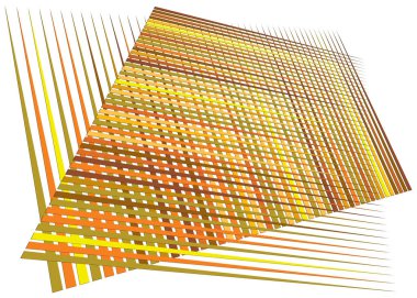 Izgara, dinamik çizgilerle örgü. Kesişen çizgiler. Düzensiz g