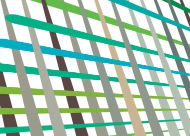 Izgara, dinamik çizgilerle örgü. Kesişen çizgiler. Düzensiz g