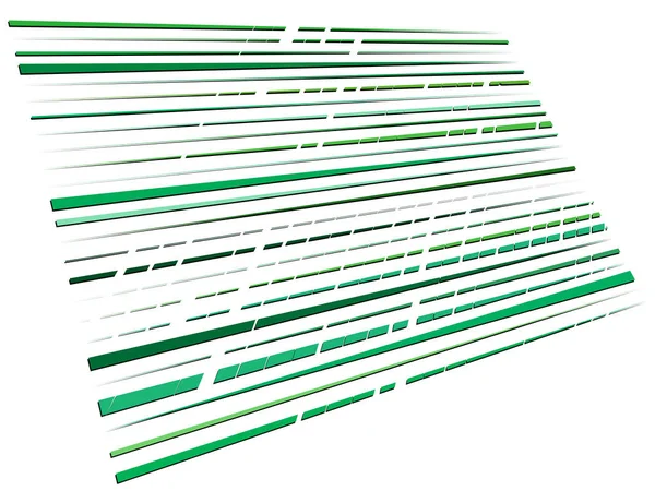 Raster, mesh met onderbroken, onderbroken lijnen. Intersecting Dynamic — Stockvector