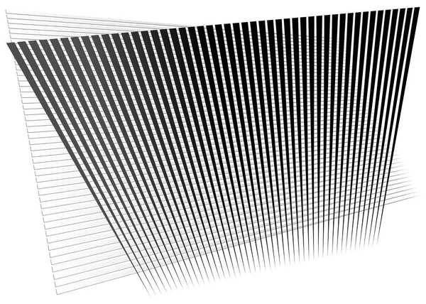 Сетка, сетка с динамическими линиями. Пересекающиеся полосы. Нерегулярные g — стоковый вектор