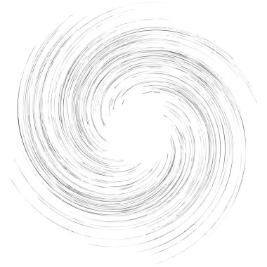 Ayrıntılı girdap, spiral eleman. Girdap, whirligig etkisi. Dairesel, dönen patlama çizgileri. Whirl radyal sözcüleri. Bobin, girdap soyut şekil