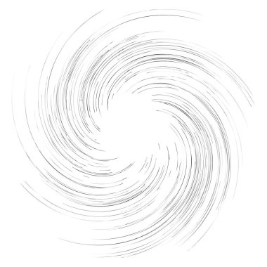 Ayrıntılı girdap, spiral eleman. Girdap, whirligig etkisi. Dairesel, dönen patlama çizgileri. Whirl radyal sözcüleri. Bobin, girdap soyut şekil