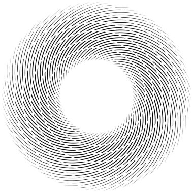 Ayrıntılı girdap, spiral eleman. Girdap, whirligig etkisi. Dairesel, dönen patlama çizgileri. Whirl radyal sözcüleri. Bobin, girdap soyut şekil