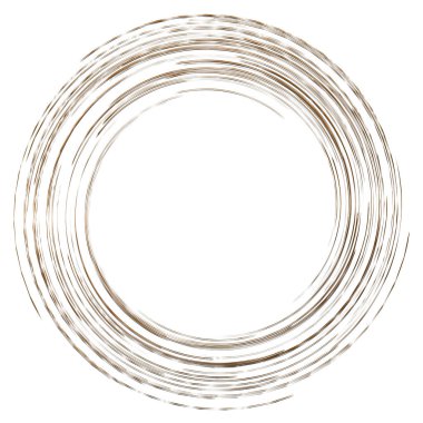 Soyut spiral, büküm. Radyal girdap, kıvrımlı, dalgalı çizgiler elemanı. Dairesel, eşmerkezli döngü deseni. Dön, girdap tasarımı. Kasırga, girdap illüstrasyon