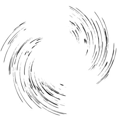Ayrıntılı girdap, spiral eleman. Girdap, whirligig etkisi. Dairesel, dönen patlama çizgileri. Whirl radyal sözcüleri. Bobin, girdap soyut şekil