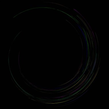 Ayrıntılı girdap, spiral eleman. Girdap, whirligig etkisi. Dairesel, dönen patlama çizgileri. Whirl radyal sözcüleri. Bobin, girdap soyut şekil