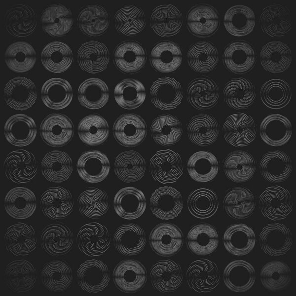 Abstract spiral, twist. Radial swirl, twirl curvy, wavy lines element. Circular, concentric loop pattern. Revolve, whirl design. Whirlwind, whirlpool illustration