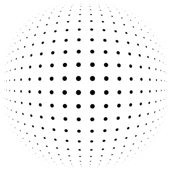 圆形爆裂 球体扭曲 充气设计模式 膨胀效应 径向扭曲 浮雕前形图形 抽象分割 曲线纹理 — 图库矢量图片