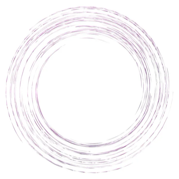 Spirale Astratta Torsione Vortice Radiale Curvy Vortice Elemento Linee Ondulate — Vettoriale Stock