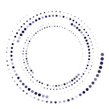 Noktalı, nokta, benekler soyut eşmerkezli daire. Spiral, girdap, girdap elementi. Dairesel ve radyal çizgiler volute, sarlis. Döndürme ile bölümlenmiş daire. Yay çizgileri yayan. Koklear, girdap illüstrasyon