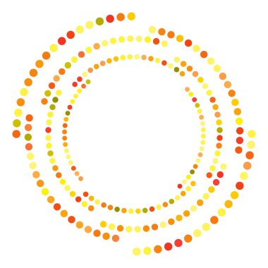 Noktalı, nokta, benekler soyut eşmerkezli daire. Spiral, girdap, girdap elementi. Dairesel ve radyal çizgiler volute, sarlis. Döndürme ile bölümlenmiş daire. Yay çizgileri yayan. Koklear, girdap illüstrasyon