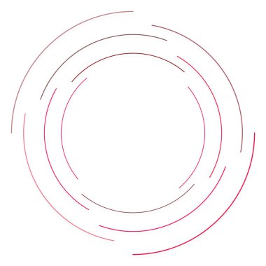 Soyut eşmerkezli daire. Sarmal, girdap, dönme elementi. Dairesel ve radyal çizgiler volta atar, sarmal. Dönüşümlü bölünmüş daire. Yayılan soyut yay çizgileri. Geometrik koklear, girdap çizimi