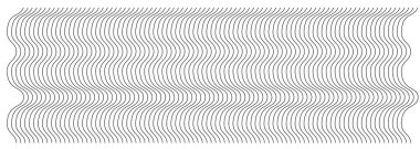 Soyut dalgalı, sallayarak (zikzak) çizgiler elemanı. Dikey çizgiler, dalgalı çizgiler, düz bozulma etkisi. Kıvrımlı, kıvrımlı paralel çizgiler. Salınım, darbe çözgü etkisi (Geniş, dikdörtgen formatı)