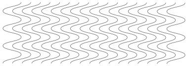 Soyut dalgalı, sallayarak (zikzak) çizgiler elemanı. Dikey çizgiler, dalgalı çizgiler, düz bozulma etkisi. Kıvrımlı, kıvrımlı paralel çizgiler. Salınım, darbe çözgü etkisi (Geniş, dikdörtgen formatı)