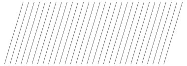 Soyut dalgalı, sallayarak (zikzak) çizgiler elemanı. Dikey çizgiler, dalgalı çizgiler, düz bozulma etkisi. Kıvrımlı, kıvrımlı paralel çizgiler. Salınım, darbe çözgü etkisi (Geniş, dikdörtgen formatı)